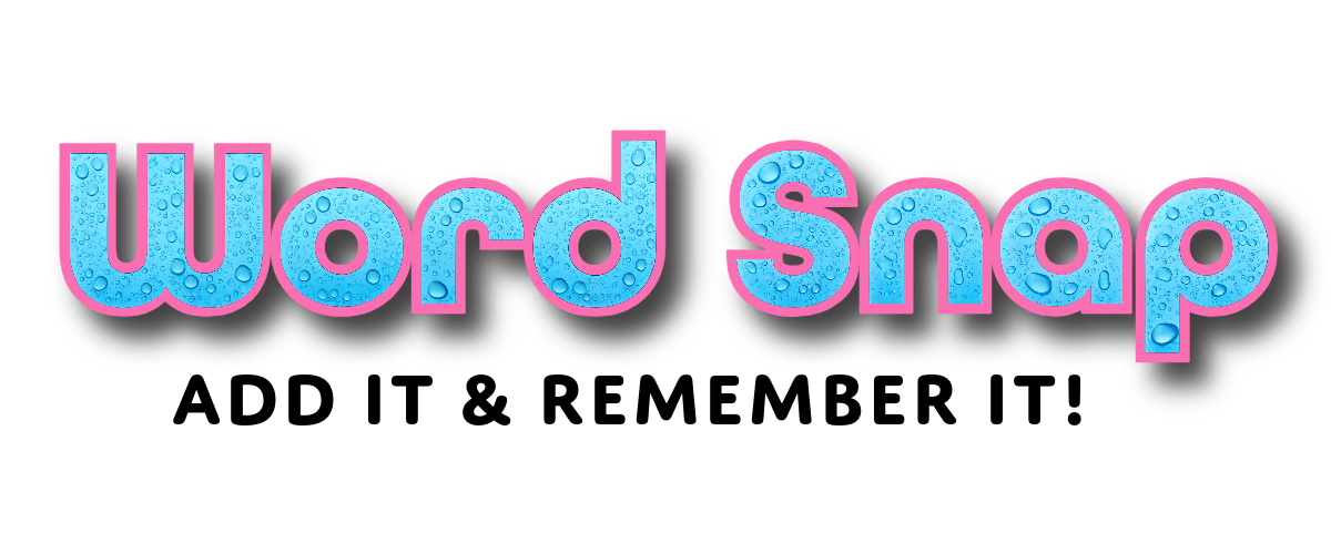 WordSnap 로고